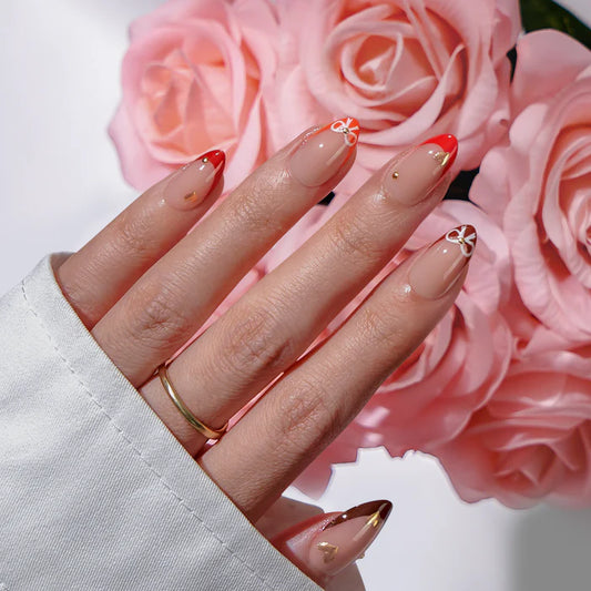 PurelyNails® Red Pastel Kit - Almond